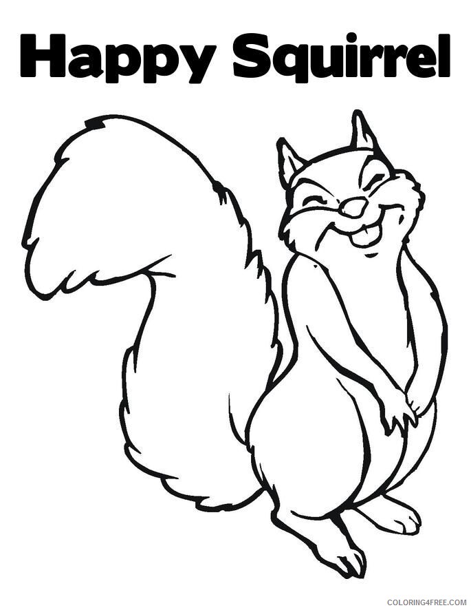 Squirrel Coloring Sheets Animal Coloring Pages Printable 2021 4316 Coloring4free