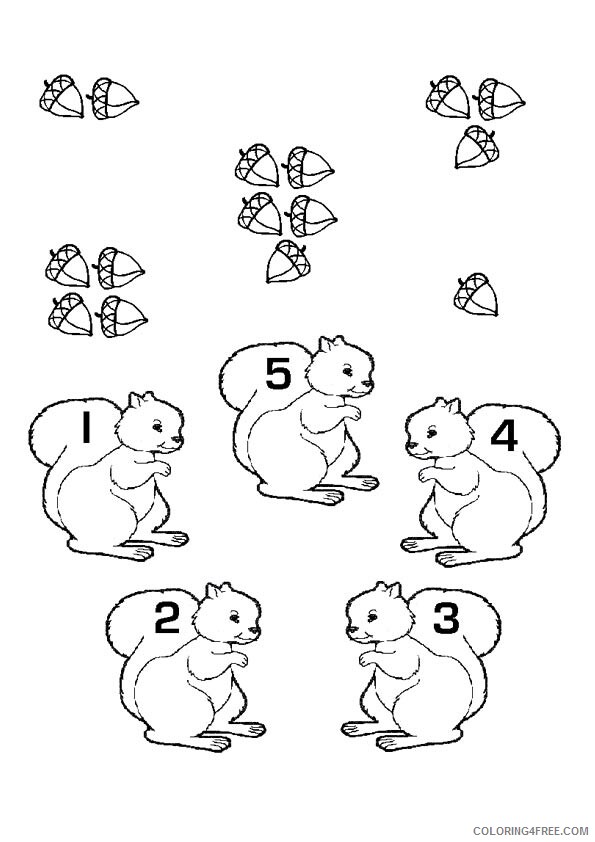 Squirrel Coloring Sheets Animal Coloring Pages Printable 2021 4317 Coloring4free