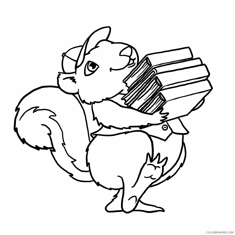 Squirrel Coloring Sheets Animal Coloring Pages Printable 2021 4320 Coloring4free