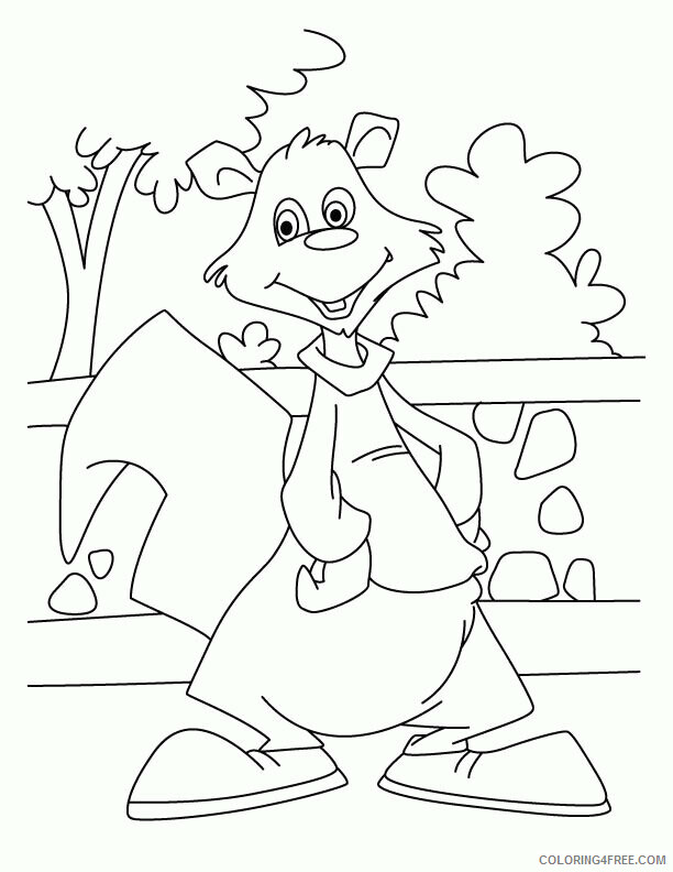 Squirrel Coloring Sheets Animal Coloring Pages Printable 2021 4322 Coloring4free