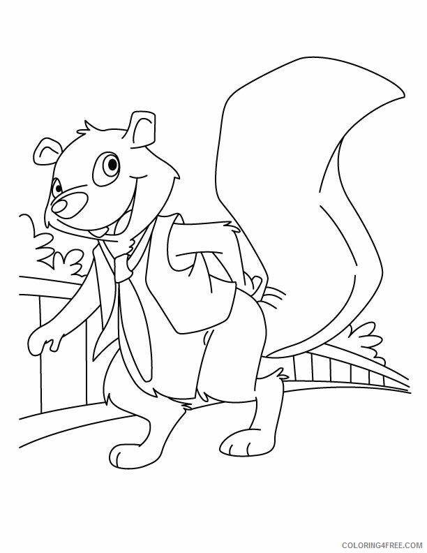 Squirrel Coloring Sheets Animal Coloring Pages Printable 2021 4330 Coloring4free