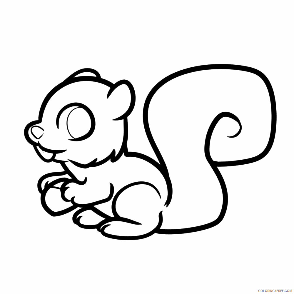 Squirrel Coloring Sheets Animal Coloring Pages Printable 2021 4337 Coloring4free