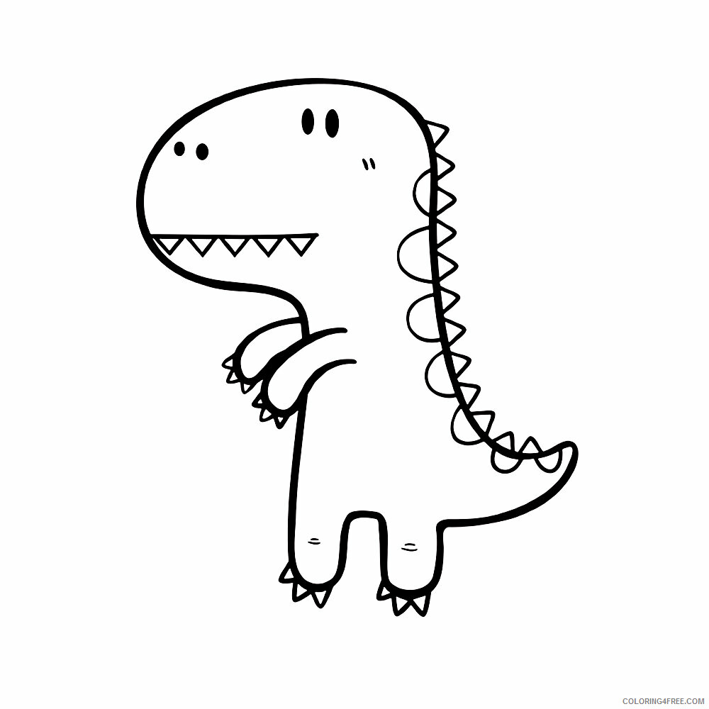 T Rex Coloring Sheets Animal Coloring Pages Printable 2021 4434 Coloring4free
