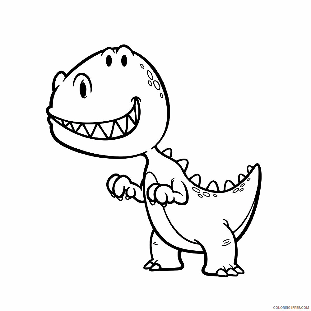 T Rex Coloring Sheets Animal Coloring Pages Printable 2021 4438 Coloring4free
