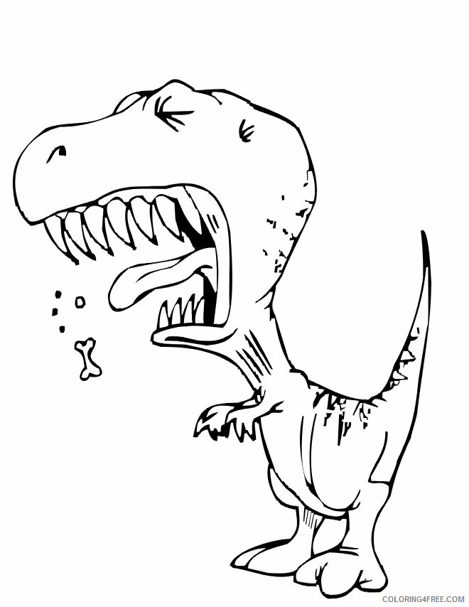 T Rex Coloring Sheets Animal Coloring Pages Printable 2021 4444 Coloring4free