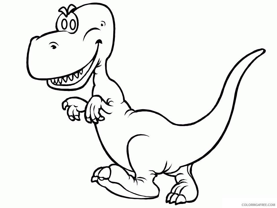 T Rex Coloring Sheets Animal Coloring Pages Printable 2021 4445 Coloring4free