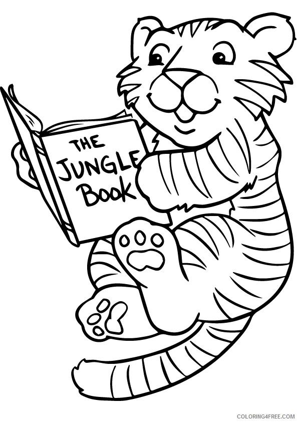 Tiger Coloring Pages Animal Printable Sheets Baby Tiger 2021 4751 Coloring4free Coloring4free Com