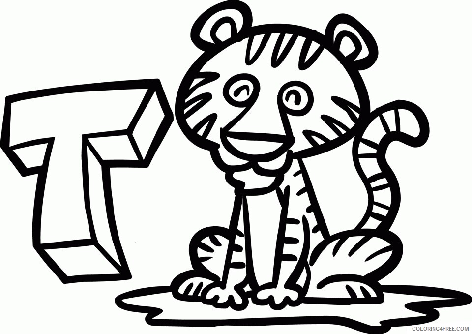 Tiger Coloring Sheets Animal Coloring Pages Printable 2021 4373 Coloring4free
