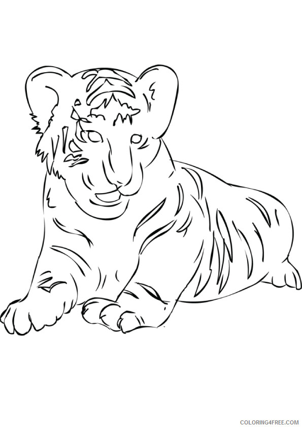 Tiger Coloring Sheets Animal Coloring Pages Printable 2021 4387 Coloring4free