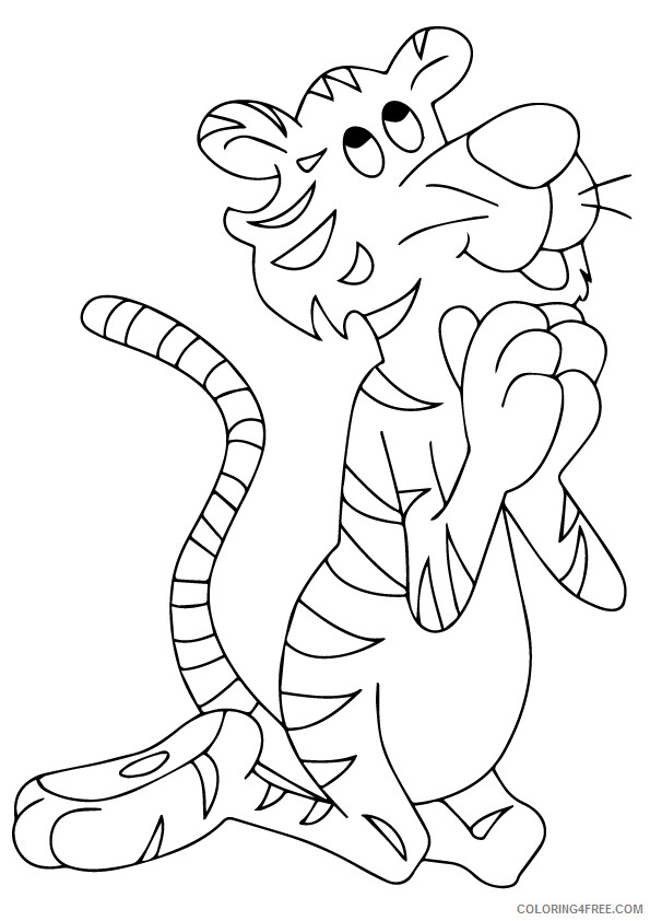 Tiger Coloring Sheets Animal Coloring Pages Printable 2021 4389 Coloring4free