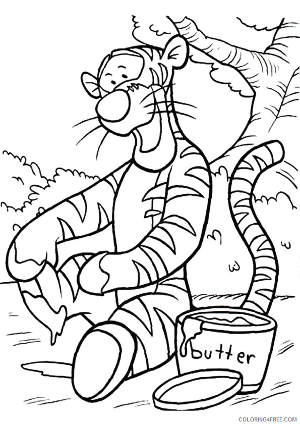 Tiger Coloring Sheets Animal Coloring Pages Printable 2021 4406 Coloring4free