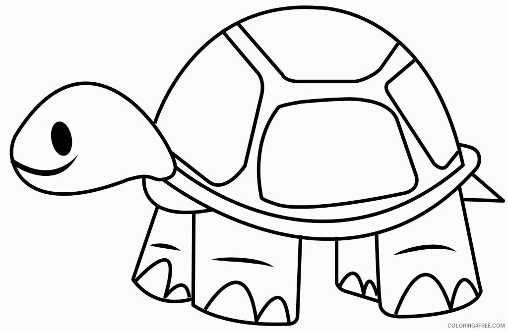 Tortoise Coloring Sheets Animal Coloring Pages Printable 2021 4417 Coloring4free