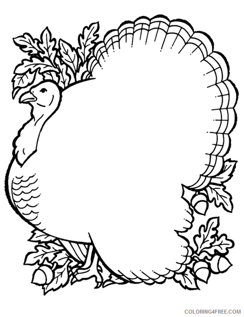Turkey Coloring Sheets Animal Coloring Pages Printable 2021 4454 Coloring4free