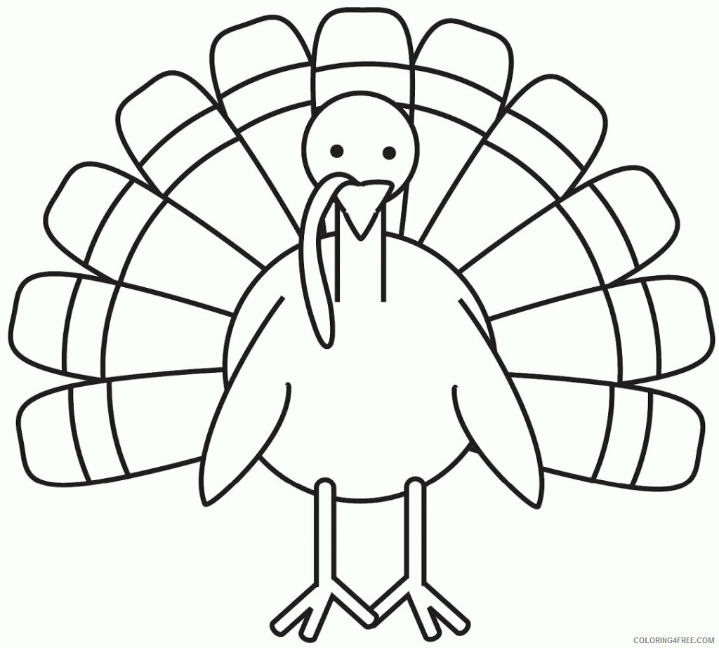 Turkey Coloring Sheets Animal Coloring Pages Printable 2021 4455 Coloring4free