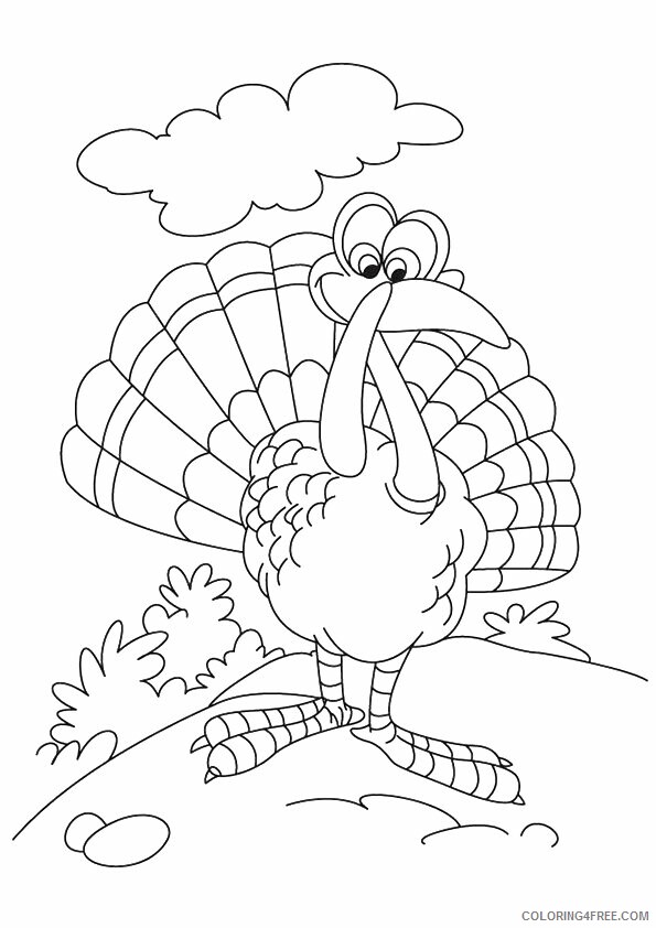 Turkey Coloring Sheets Animal Coloring Pages Printable 2021 4471 Coloring4free