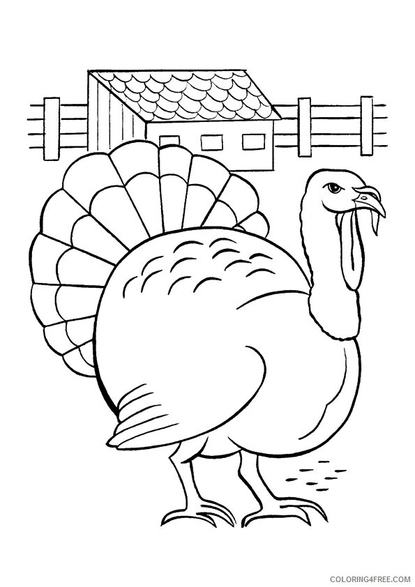 Turkey Coloring Sheets Animal Coloring Pages Printable 2021 4476 Coloring4free
