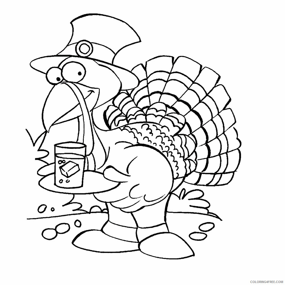 Turkey Coloring Sheets Animal Coloring Pages Printable 2021 4483 Coloring4free