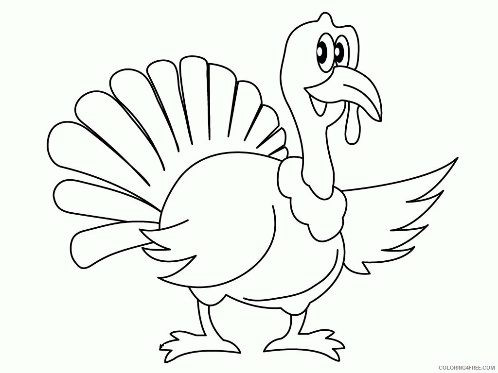 Turkey Coloring Sheets Animal Coloring Pages Printable 2021 4484 Coloring4free