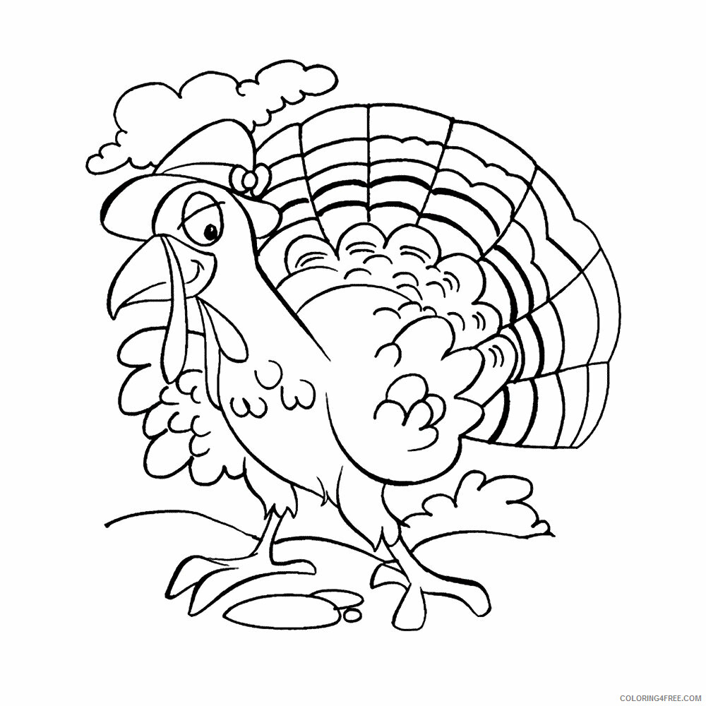 Turkey Coloring Sheets Animal Coloring Pages Printable 2021 4486 Coloring4free