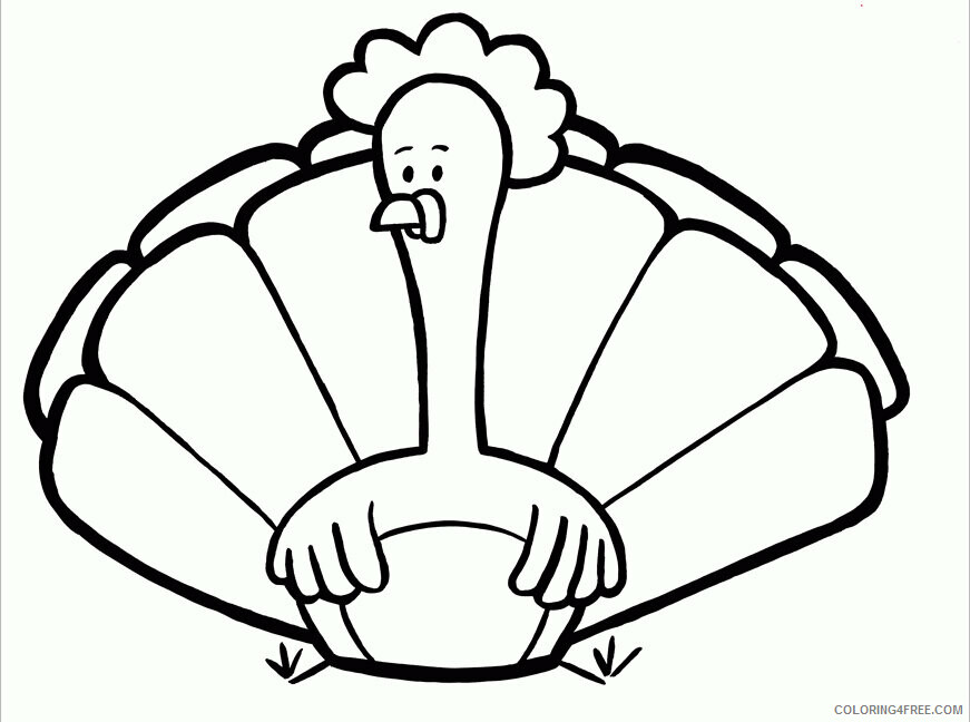 Turkey Coloring Sheets Animal Coloring Pages Printable 2021 4487 Coloring4free