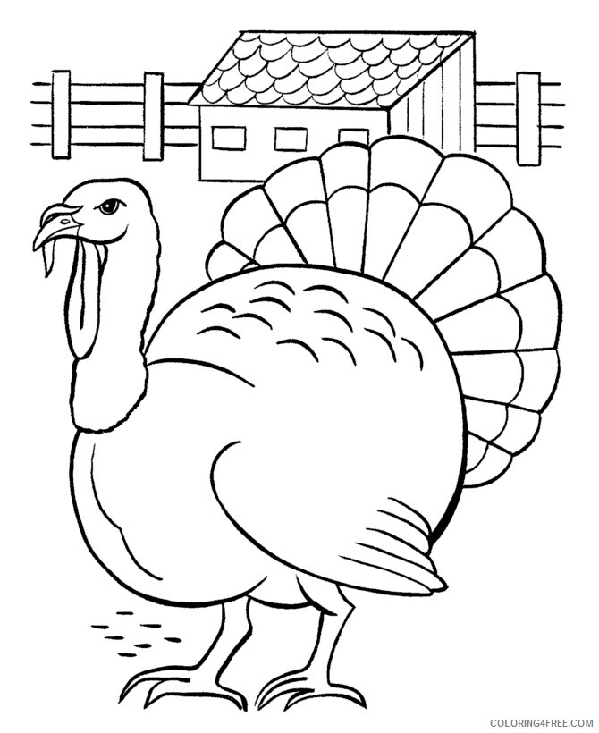 Turkey Coloring Sheets Animal Coloring Pages Printable 2021 4488 Coloring4free