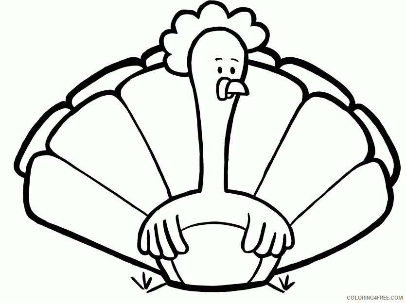 Turkey Coloring Sheets Animal Coloring Pages Printable 2021 4491 Coloring4free