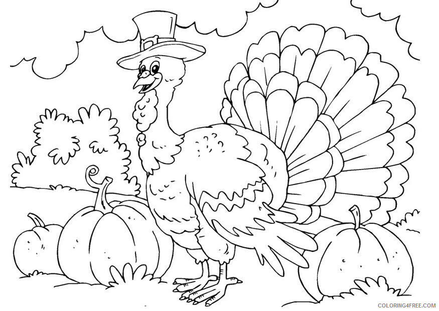 Turkeys Coloring Pages Animal Printable Sheets of Turkeys 2021 4863 Coloring4free