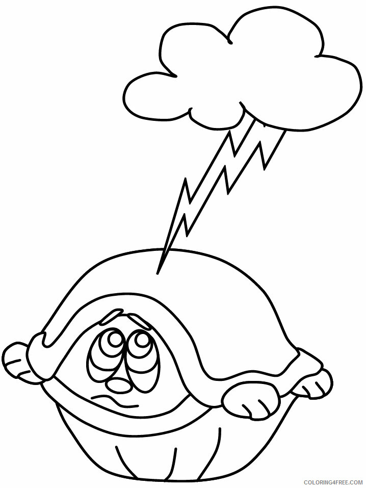 Turtle Coloring Pages Animal Printable Sheets 4 2021 4889 Coloring4free