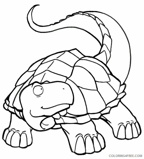 Turtle Coloring Sheets Animal Coloring Pages Printable 2021 4497 Coloring4free