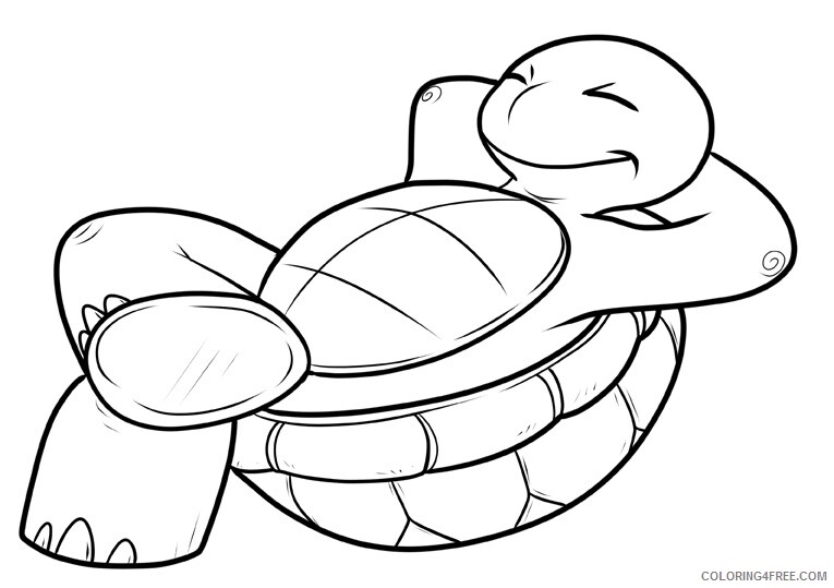 Turtle Coloring Sheets Animal Coloring Pages Printable 2021 4500 Coloring4free