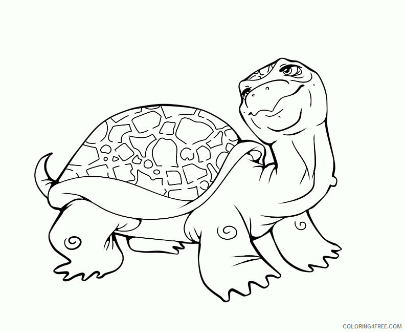 Turtle Coloring Sheets Animal Coloring Pages Printable 2021 4502 Coloring4free