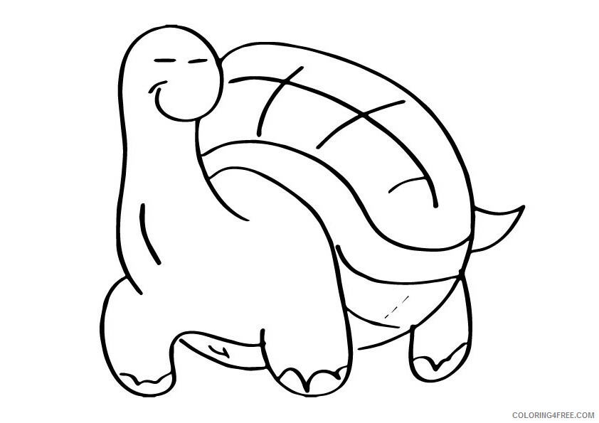 Turtle Coloring Sheets Animal Coloring Pages Printable 2021 4509 Coloring4free