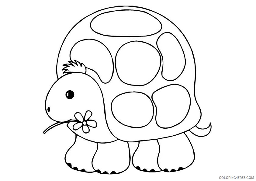 Turtle Coloring Sheets Animal Coloring Pages Printable 2021 4515 Coloring4free