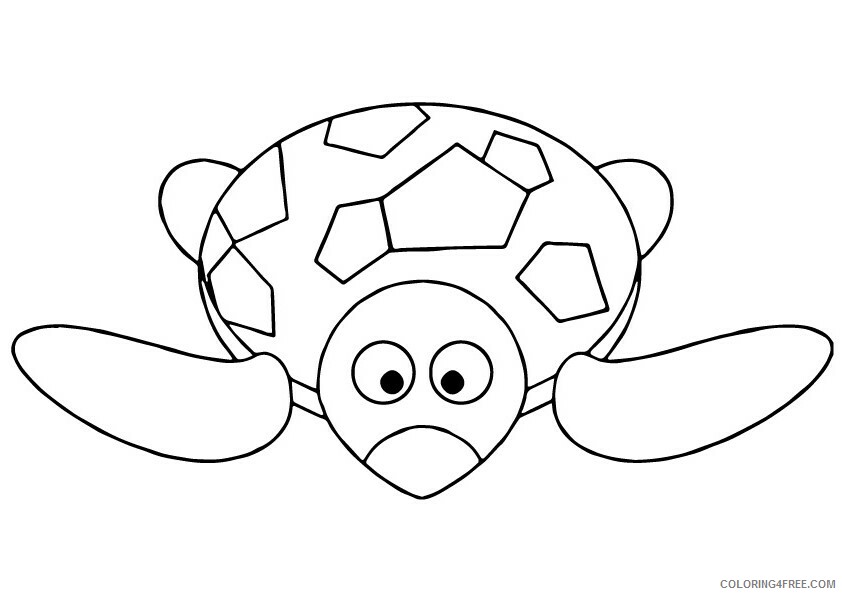 Turtle Coloring Sheets Animal Coloring Pages Printable 2021 4517 Coloring4free