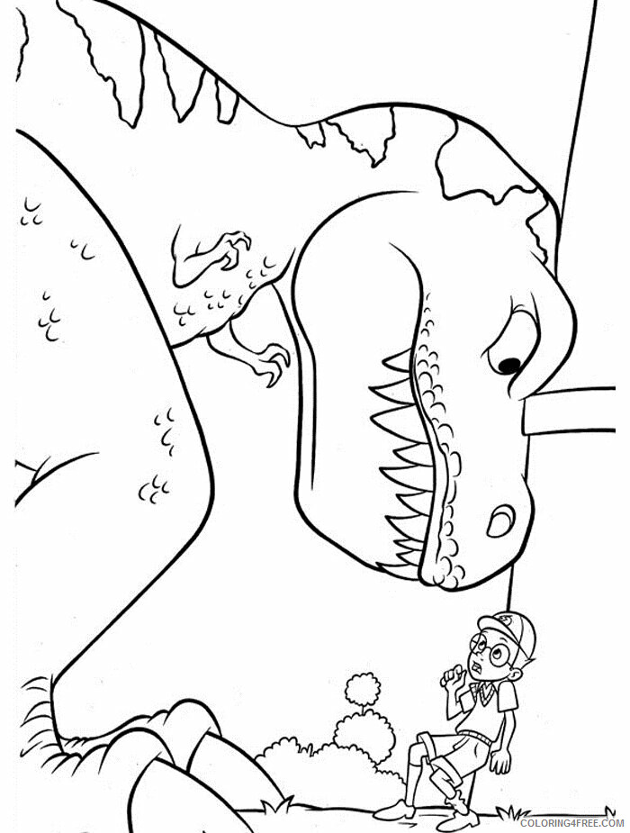 Tyrannosaurus Rex Coloring Pages Animal Printable Sheets T Rex 2021 4922 Coloring4free