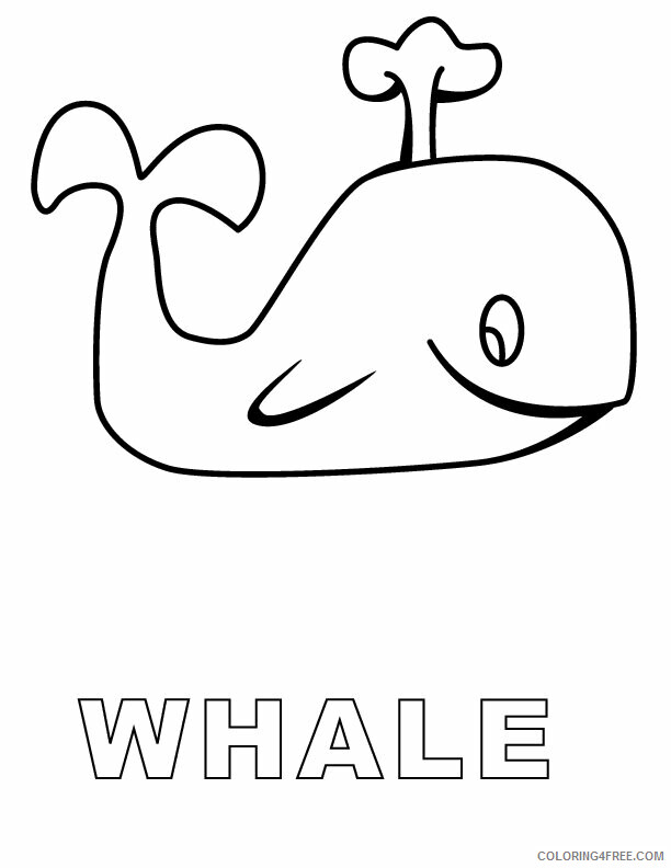 Whale Coloring Sheets Animal Coloring Pages Printable 2021 4520 Coloring4free