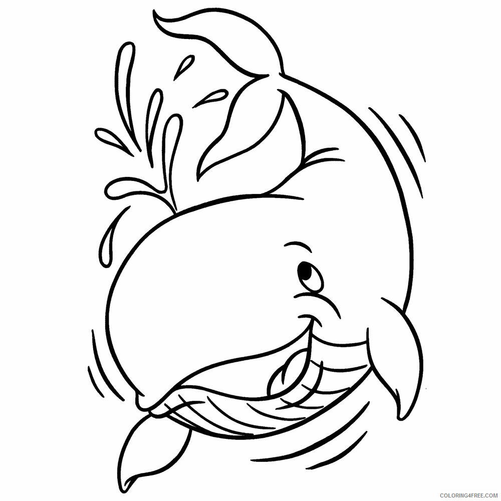 Whale Coloring Sheets Animal Coloring Pages Printable 2021 4530 Coloring4free