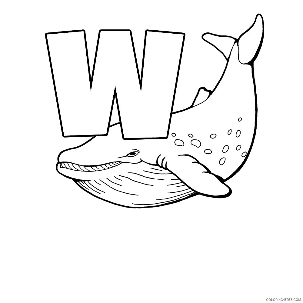 Whale Coloring Sheets Animal Coloring Pages Printable 2021 4538 Coloring4free