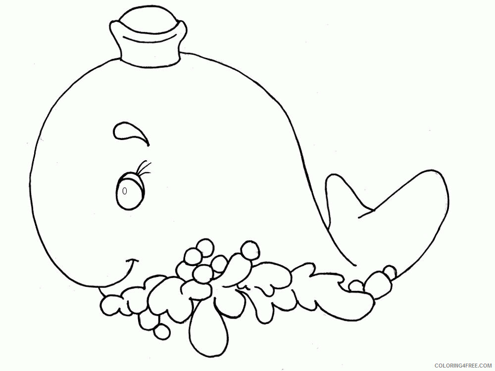 Whale Coloring Sheets Animal Coloring Pages Printable 2021 4542 Coloring4free