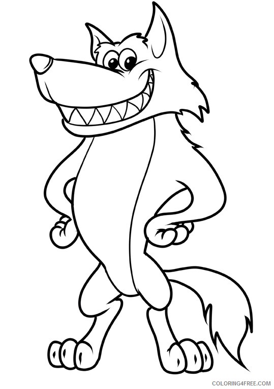 Wolf Coloring Sheets Animal Coloring Pages Printable 2021 4574 Coloring4free