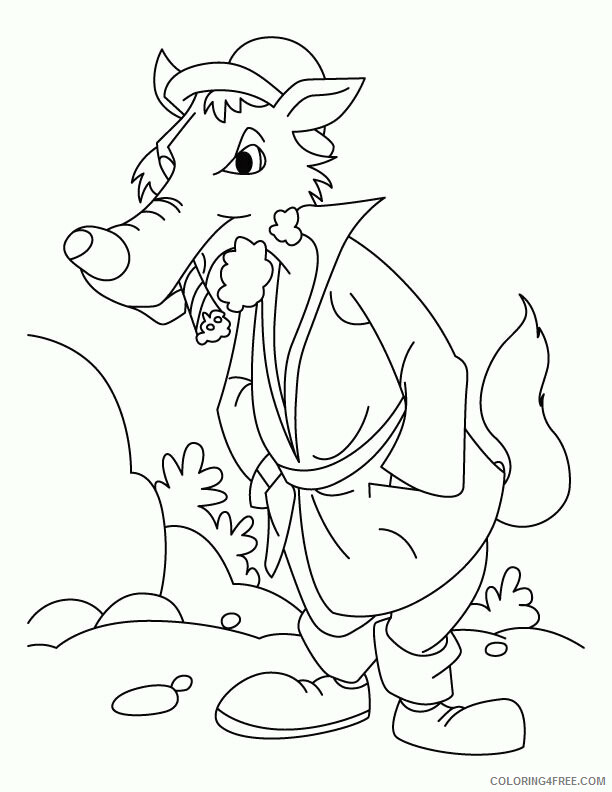 Wolf Coloring Sheets Animal Coloring Pages Printable 2021 4592 Coloring4free