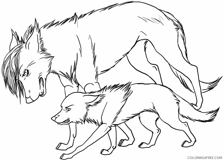 Wolf Coloring Sheets Animal Coloring Pages Printable 2021 4596 Coloring4free