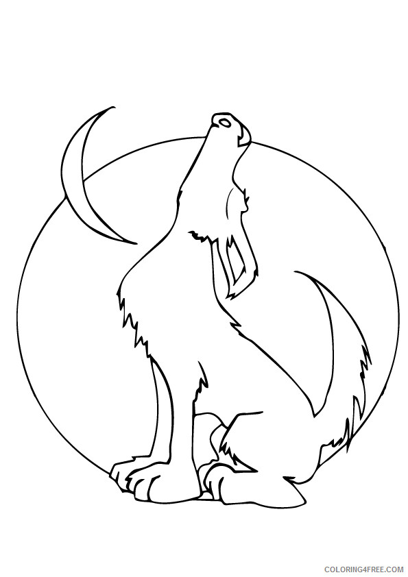 Wolf Coloring Sheets Animal Coloring Pages Printable 2021 4600 Coloring4free