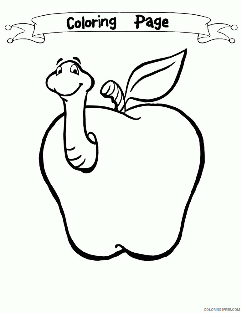 Worm Coloring Sheets Animal Coloring Pages Printable 2021 4621 Coloring4free