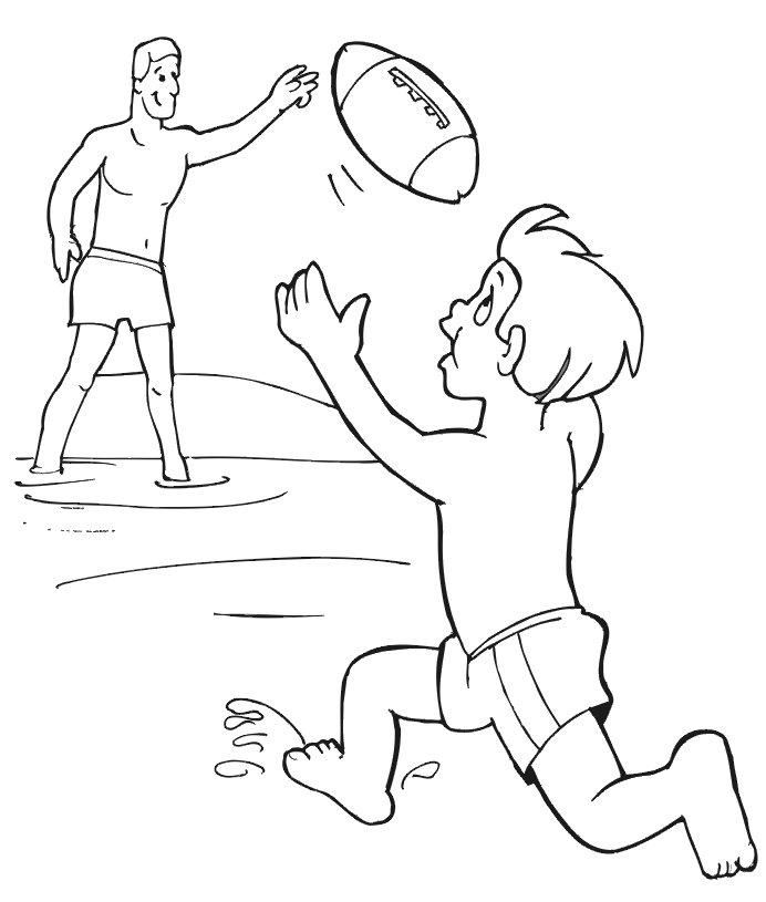 1 Dad Coloring Pages Printable Sheets Father and Son pages 2021 09 005 Coloring4free