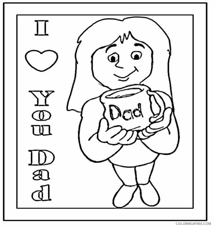 1 Dad Coloring Pages Printable Sheets Fathers Day coloring 2021 09 011 Coloring4free