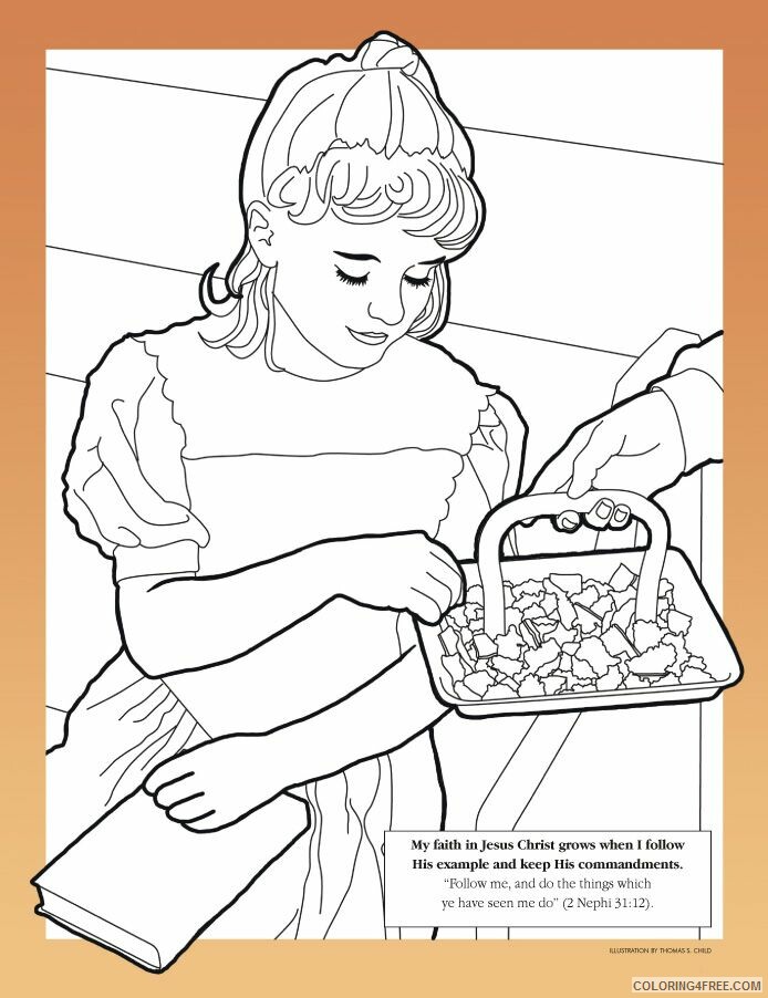 10 Commandments Coloring Page Printable Sheets LDS Search Results 2021 09 053 Coloring4free