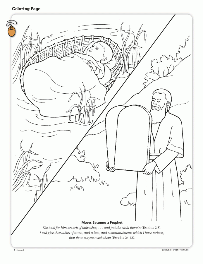 10 Commandments Coloring Page Printable Sheets LDS Search Results 2021 09 054 Coloring4free