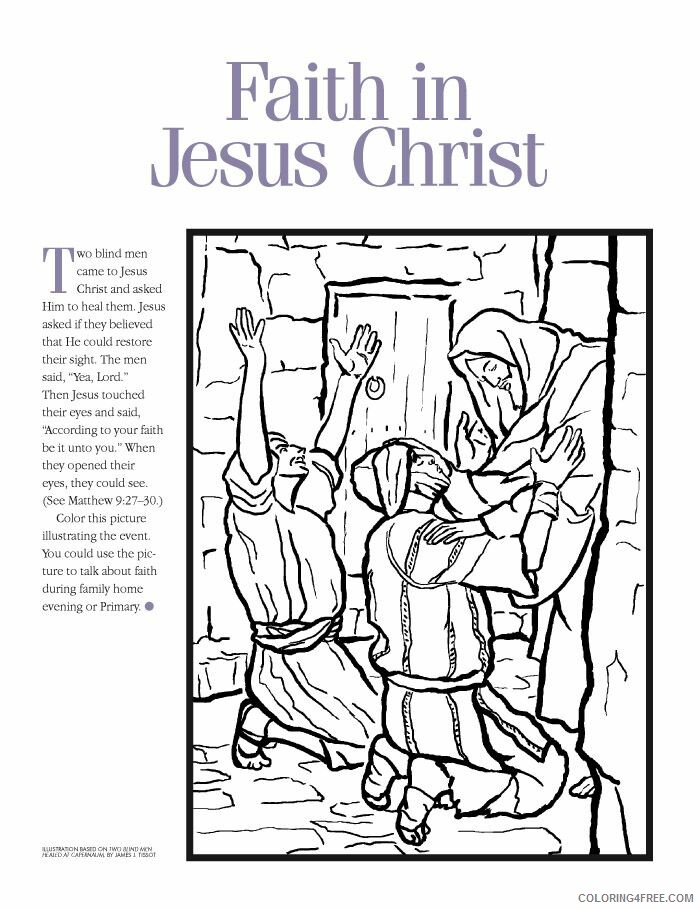 10 Lepers Coloring Pages Printable Sheets LDS Search Results 2021 09 077 Coloring4free