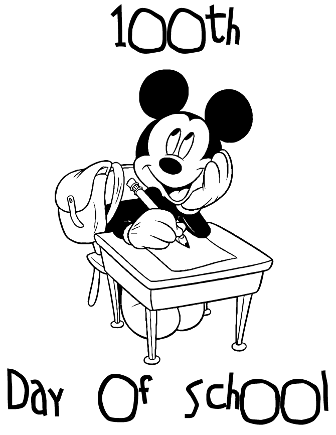 100 Coloring Pages Printable Sheets 100 Days Of School Coloring 2021 09 093 Coloring4free